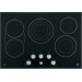 GE CP9530SJSS Café Series 30" Electric Cooktop - Stainless Steel-on-Black